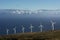 The Auwahi Wind Farm on the south side of Maui, Hawaii