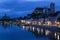 Auxerre along Yonne River