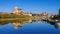 Auxerre, cathedral and Yonne river