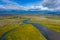 Avacha river delta on Kamchatka