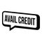 Avail credit icon, simple style.