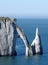 Aval doorl and Etretat cliffs