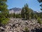 Avalanche Area on Mount Lassen