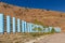 Avalanche barrier, Tashkent-Osh highway, Kamchik pass