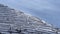 Avalanche barriers Austrian Alps Arlberg