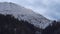 Avalanche barriers Austrian Alps Arlberg