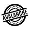 Avalanche rubber stamp