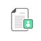 Avatar document file page picture profile user icon