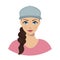 Avatar icon of girl in a baseball cap