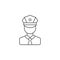 Avatar, police icon. Element of police icon. Premium quality graphic design icon. Signs and symbols collection icon for websites,