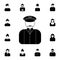 avatar of a taxi driver icon. Detailed set of avatars of profession icons. Premium quality graphic design icon. One of the collect