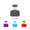 avatar of a taxi driver icons. Elements of avatars in multi colored icons. Premium quality graphic design icon. Simple icon for we