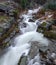 Ave river flowing in Vieira do Minho.