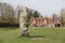 Avebury Village, Wiltshire, UK