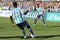 Avellaneda, Argentina, 12, March, 2023. Johan Carbonero from Racing Club passes the ball