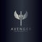 Avenger Logo. Sword Logo template