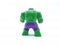 Avengers Hulk Spiderman Captain America Plastic from Movie Toys Model in White Isolated Background