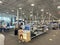 Aventura, Florida, USA -2023: Inside a typical Best Buy store, a consumer electronics store