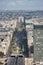 Avenue Charles de Gaulle and the Arc de Triomphe