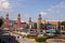 The Avenue Reina Maria Cristina and Venetian Towers, Barcelona