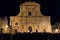 AVETRANA, ITALY - APRIL 19, 2019 - Holy Week Rites - Dead Jesus - Procession of Mysteries in Puglia, people listen to the priest