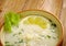 Avgolemono or egg-lemon