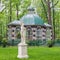 Aviary Pavilion in the Lower Gardens of Peterhof, Russia