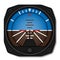 Aviation airplane attitude indicator - artificial gyroscope horizon