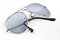 Aviator sunglasses - folded