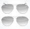 Aviator Sunglasses Set. Vector