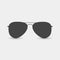 Aviators glasses vector icon. Pilot`s glasses. Sunglasses protec