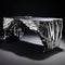 Avicii-inspired Liquid Metal Carved Table