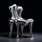 Avicii-inspired Liquid Metal Chair With Fluid Curves