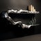 Avicii-inspired Liquid Metal Shelf