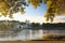 Avignon Bridge with Pope\'s Palace and Rhone river, Provence, France