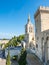 Avignon cathedral from Papal palace