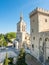 Avignon cathedral from Papal palace