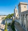Avignon cathedral from Papal palace