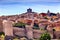 Avila Castle Walls Ancient Medieval City Cityscape Castile Spain