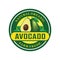 Avocado farm fresh logo design