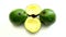 Avocado fruit isolated on white