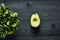 Avocado and salad green lifestyle