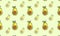 Avocado seamless pattern fruit style background