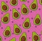 Avocados background design