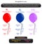 Avogadro Law Infographic Diagram with example