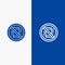 Avoid, Distractions, Mobile, Off, Phone Line and Glyph Solid icon Blue banner Line and Glyph Solid icon Blue banner
