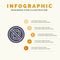 Avoid, Distractions, Mobile, Off, Phone Solid Icon Infographics 5 Steps Presentation Background