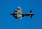 Avro Lancaster Bomber PA474 of the Battle of Britain Memorial Flight over RAF Coningsby, Lincolnshire, UK - August 2017