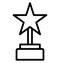 Award, best Isolated Vector Icon that can be easily modified or edited