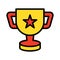 Award, best Isolated Vector Icon that can be easily modified or edited
